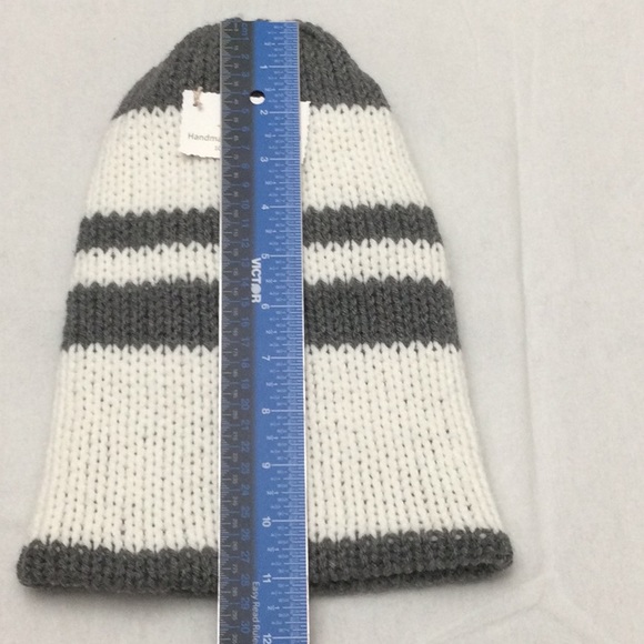 (2 Styles/1 Price) Handmade Reversible Beanie Collection # 402 - Picture 3 of 4
